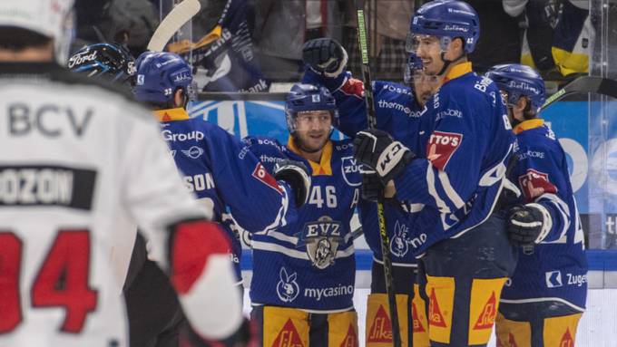 Der EVZ dominiert zu Hause und gewinnt 9:2 gegen Lausanne