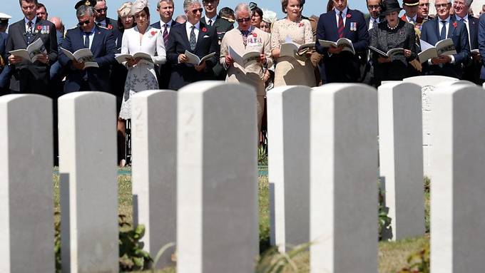 Gedenken zum 100. Jahrestag der Flandern-Schlacht