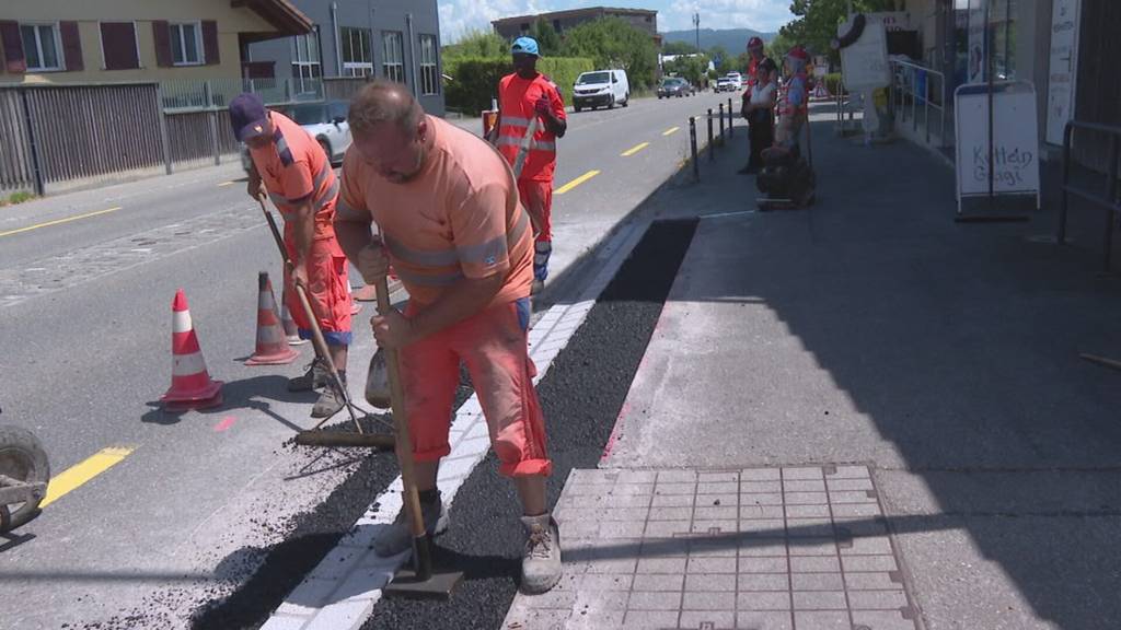 Bauarbeiten bei 30 Grad und mehr