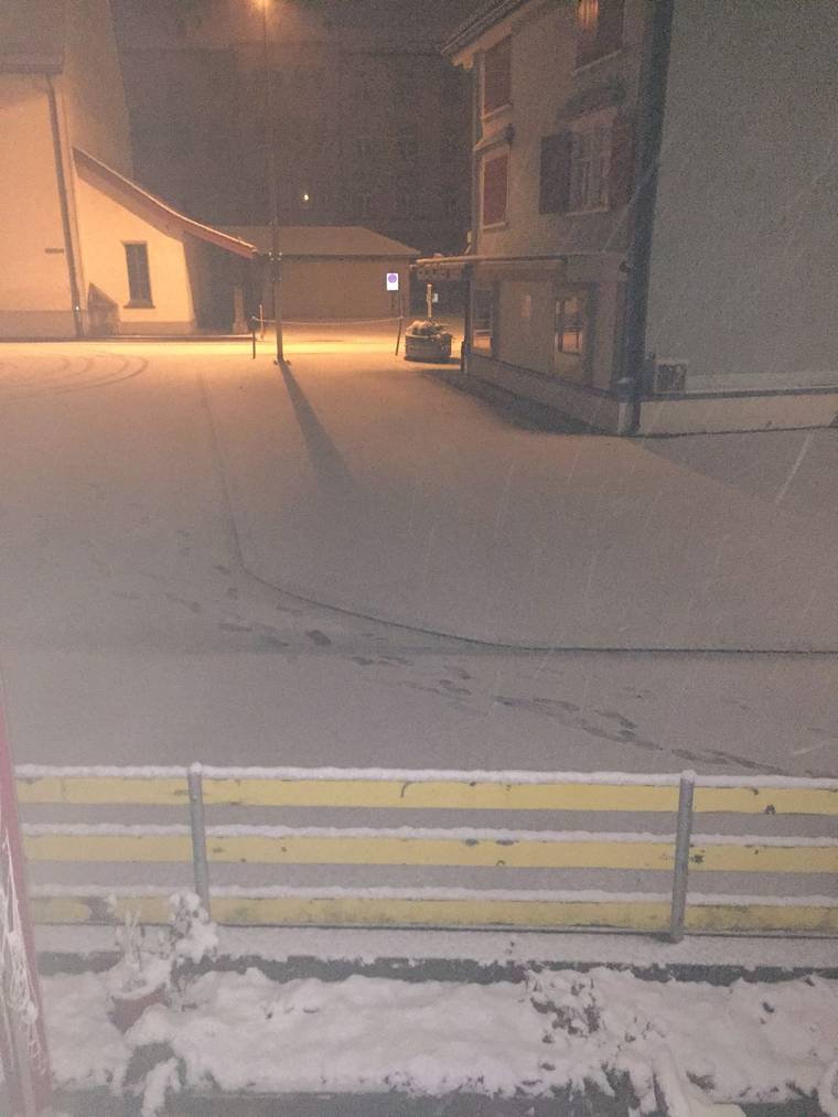 Alain aus Appenzell freut sich auf den Schnee. / Leserreporter