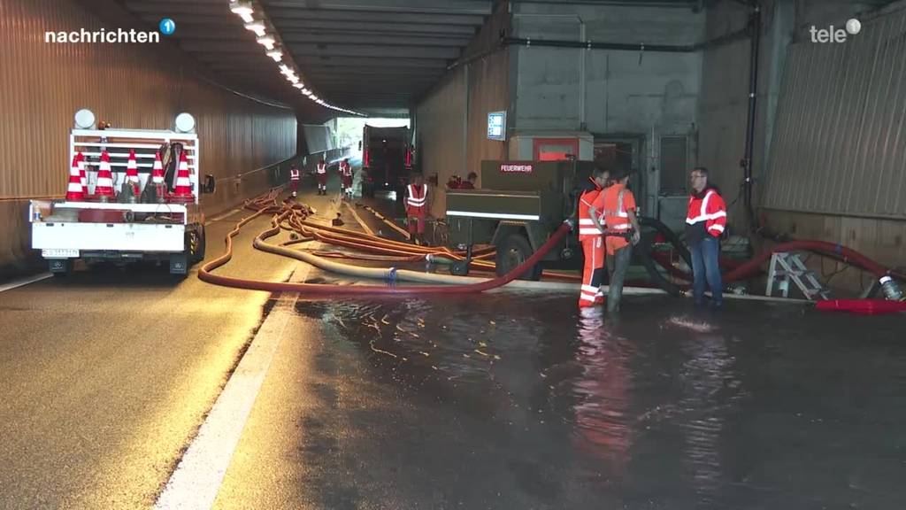 Aktuelle Situation Hochwasser Luzern