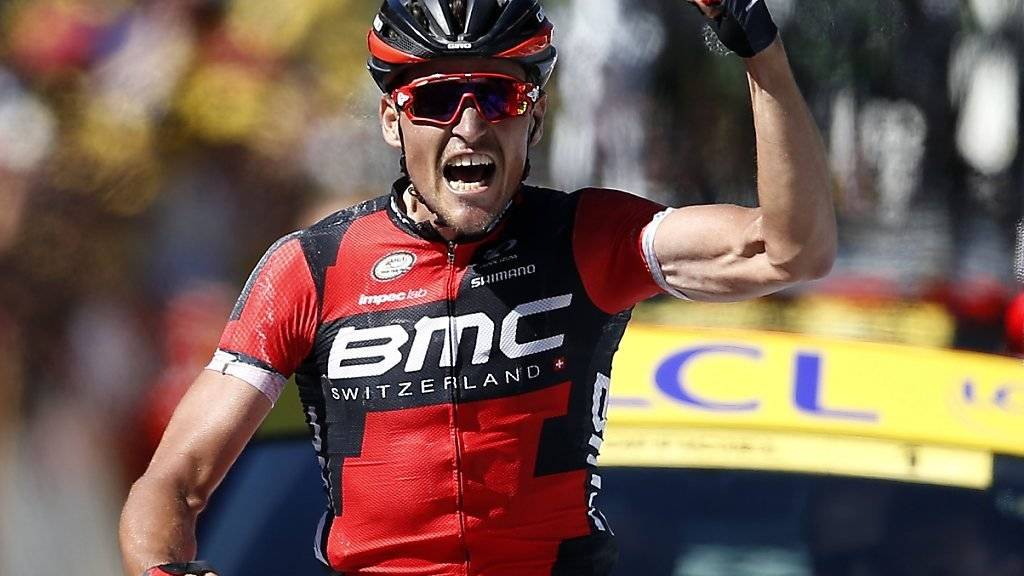 Greg Van Avermaet gewann die 5. Etappe von Limoges nach Le Lioran solo. Der Belgier übernahm damit auch das Gelbe Trikot vom Slowaken Peter Sagan