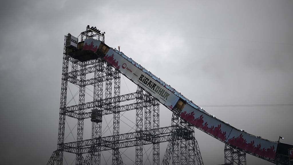 Der Final der Ski-Freestyler am Big Air Chur findet wetterbedingt nicht statt