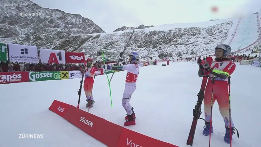 Riesenslalom in Sölden: Zwei Schweizer Podestplätze zum Saisonstart