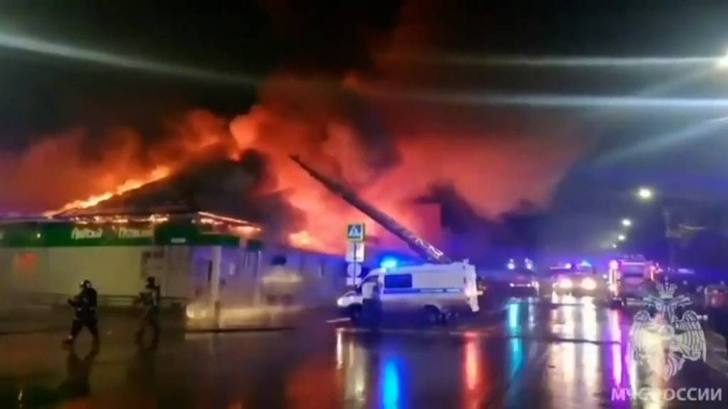 Inferno in russischem Nachtclub: Mindestens 13 Tote und mehrere Verletzte