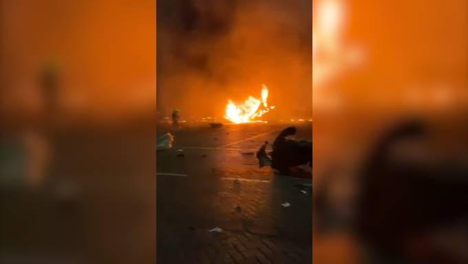 Explosion erschüttert Hafen von Dubai