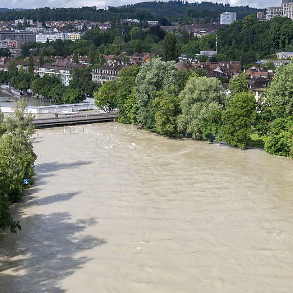 «Unwetter kommen häufiger und heftiger» – Hochwasserschutz in Bern soll ausgebaut werden