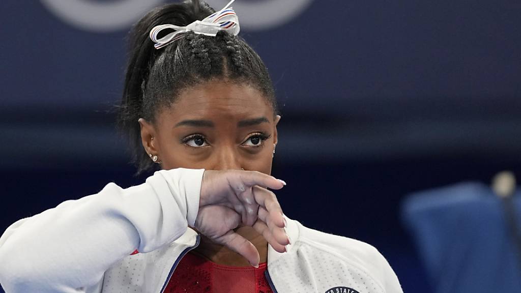 Simone Biles blickt mit gemischten Gefühlen auf ihre Olympia-Teilnahme in Tokio zurück.