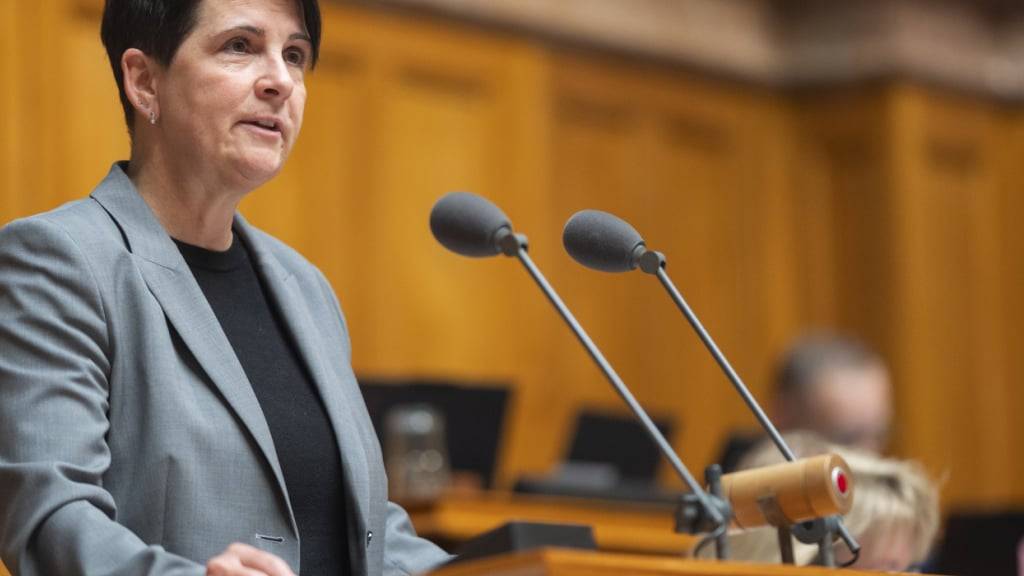 Die Zürcher Nationalrätin Yvonne Bürgin kandidiert für das Präsidium der Mitte-Bundeshausfraktion. (Archiv)