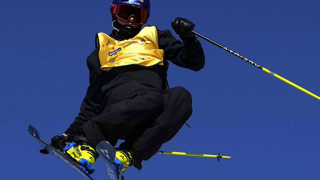 Mathilde Gremaud überzeugte in Tignes auch im Slopestyle