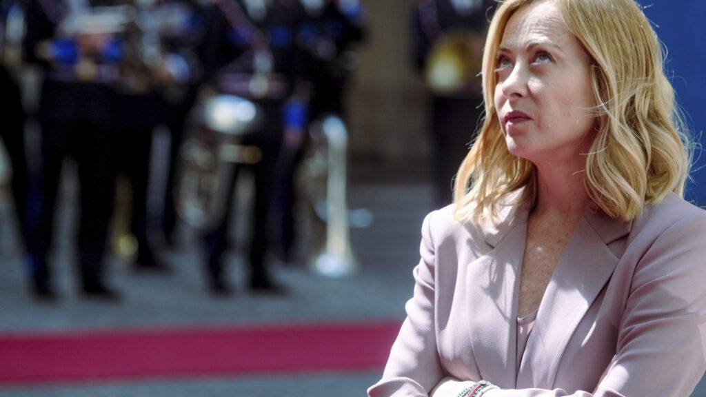 ARCHIV - Italiens Ministerpräsidentin Giorgia Meloni. Foto: Mauro Scrobogna/LaPresse/AP/dpa - ACHTUNG: Nur zur redaktionellen Verwendung und nur mit vollständiger Nennung des vorstehenden Credits