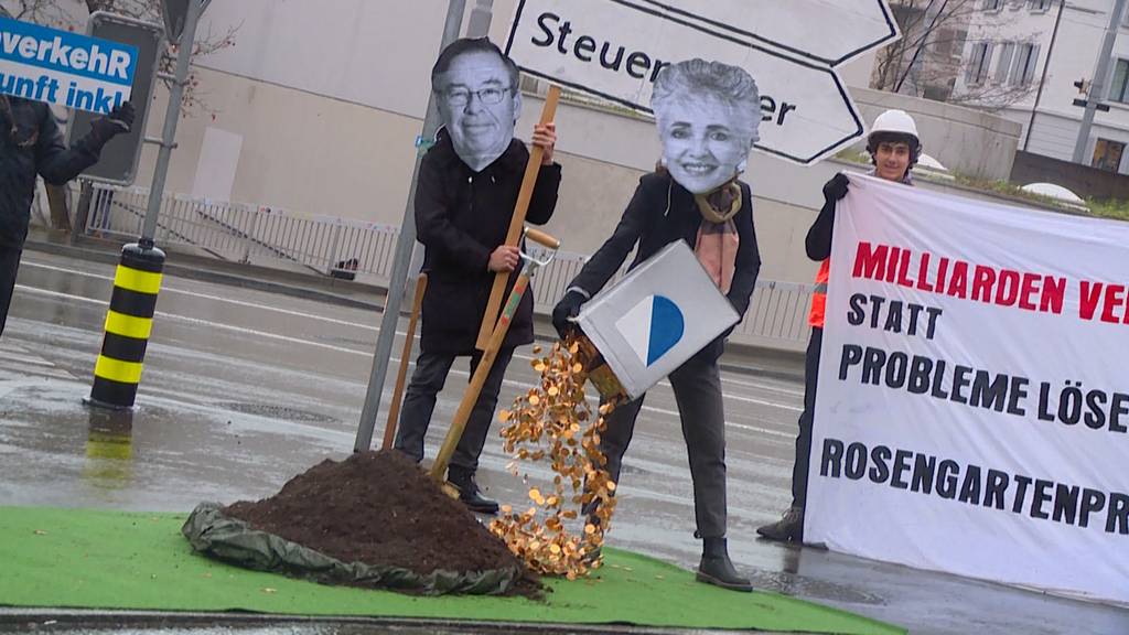 Widerstand gegen den Rosengartentunnel