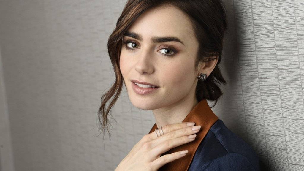 Das Schlaflied ihres Vaters gewann einen Oscar: Lily Collins, Tochter von Sänger Phil Collins. (Archivbild)