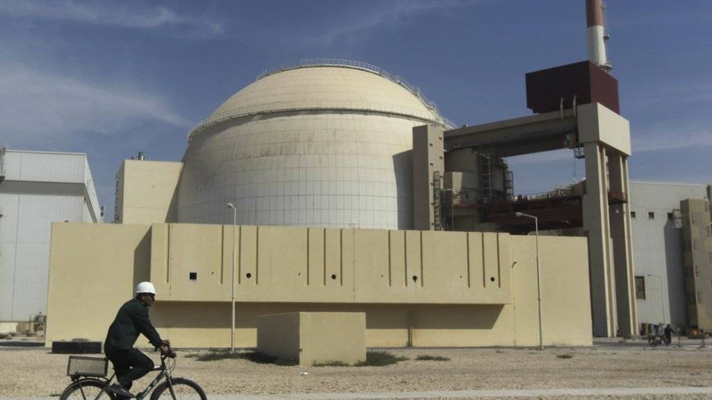 Der Atomreaktor von Busher am Persischen Golf (in einer Aufnahme vom Oktober 2010).