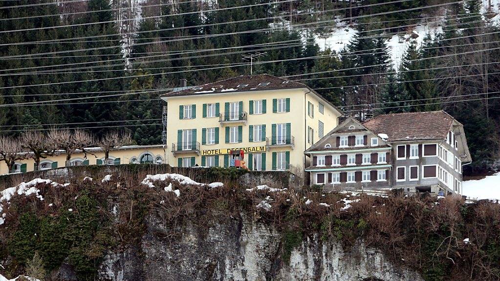 Der Kanton soll das Asyl-Durchgangszentrum in Morschach kaufen. (Archivbild)