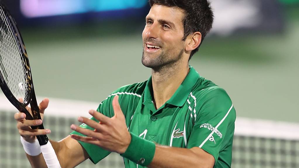 Novak Djokovic lässt in Sachen Tennis im Jahr 2020 bisher nichts anbrennen.