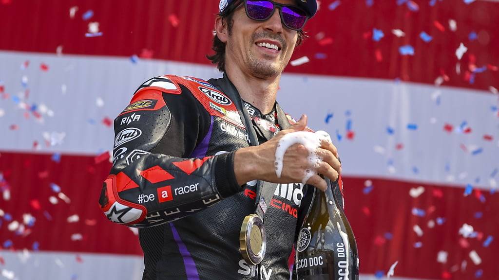 Maverick Viñales lässt in Texas den Champagner-Korken knallen