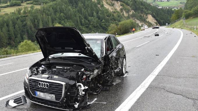 Unfall mit vier Autos