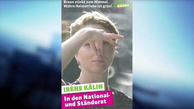 Irène Kälin stellt Ecopop in braune Ecke