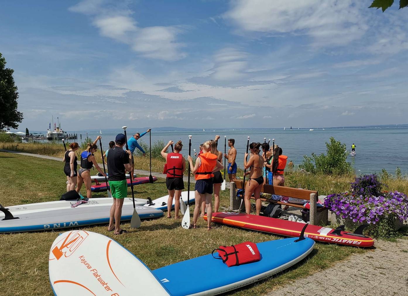 Mit den SUP-Piraten erwartet dich Wasserspass pur.