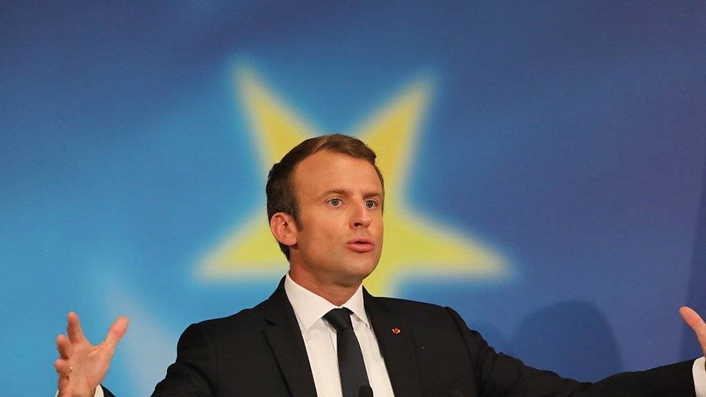 Frankreichs Präsident Macron hofft, dass Grossbritannien in eine reformierte EU zurückkehrt.