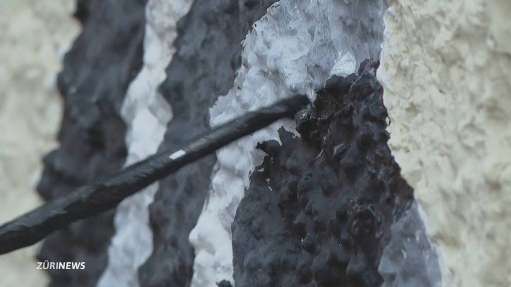 Aus Schmiererei am Zürichberg wird Kunstwerk