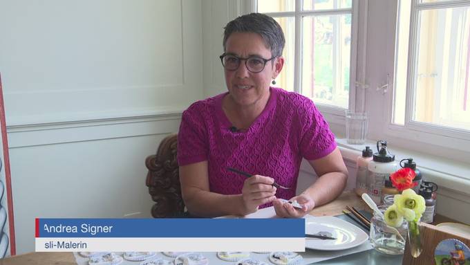 Kunst mit «Devisli»: Andrea Signer wahrt Appenzeller Kunsttradition