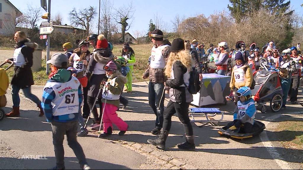 In Windisch fand der Kinder-Fasnachts-Umzug statt