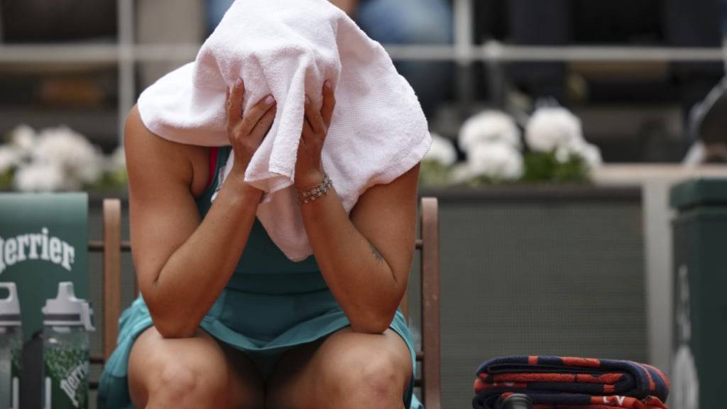 Aryna Sabalenka ärgerte sich masslos über ihre Finalniederlage in Paris