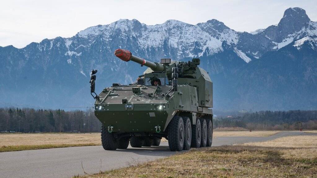 Schweizer Armee erhält neue Artillerie aus Deutschland