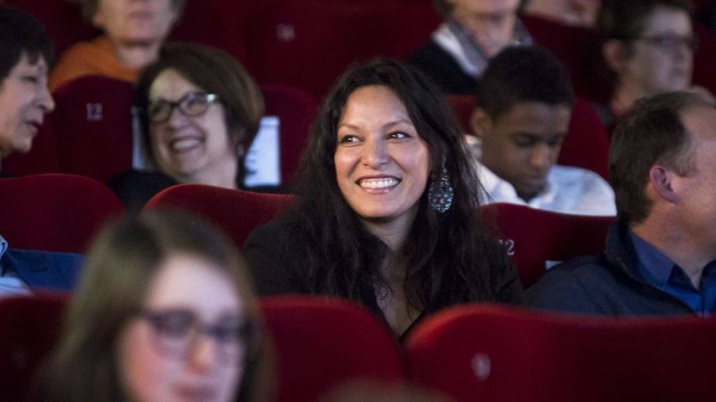 Freut sich über die Auszeichnung: Die Berner Filmemacherin Yangzom Brauen am Freiburger Filmfestival.