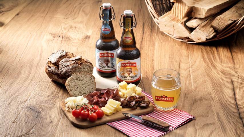 «Plopp & Win» mit «Ramseier Suure Moscht»