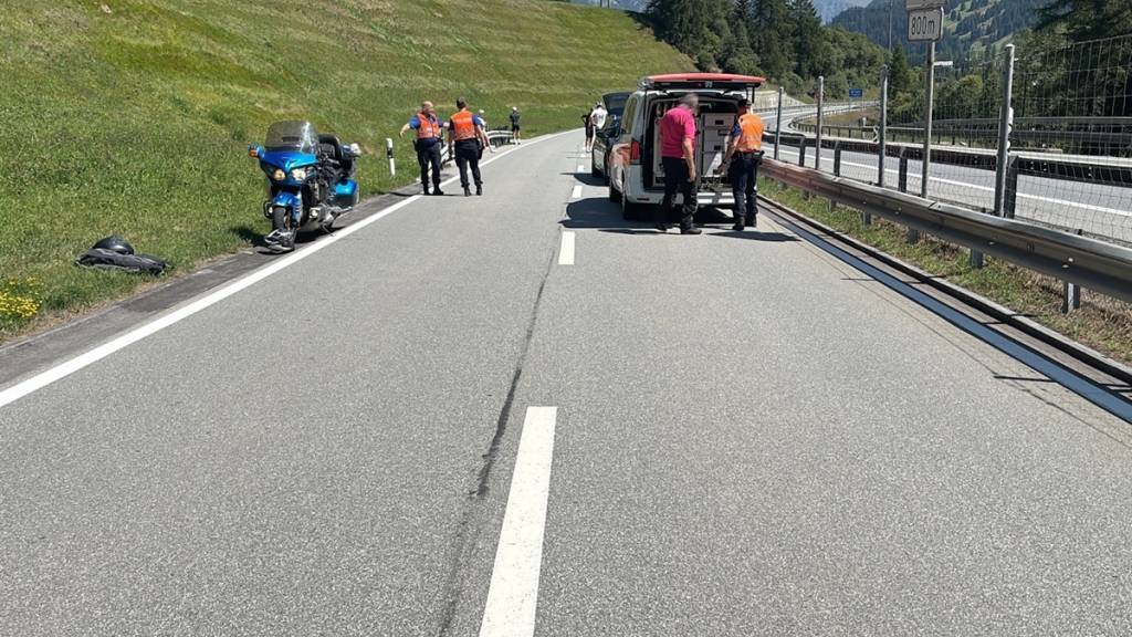 Vier Personen bei Velo-Unfällen in Graubünden verletzt