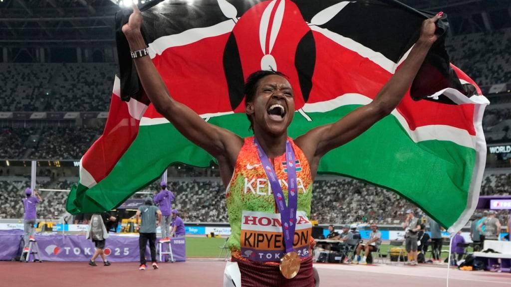 Die Kenianerin Faith Kipyegon war über 1500 m einmal mehr nicht zu bezwingen