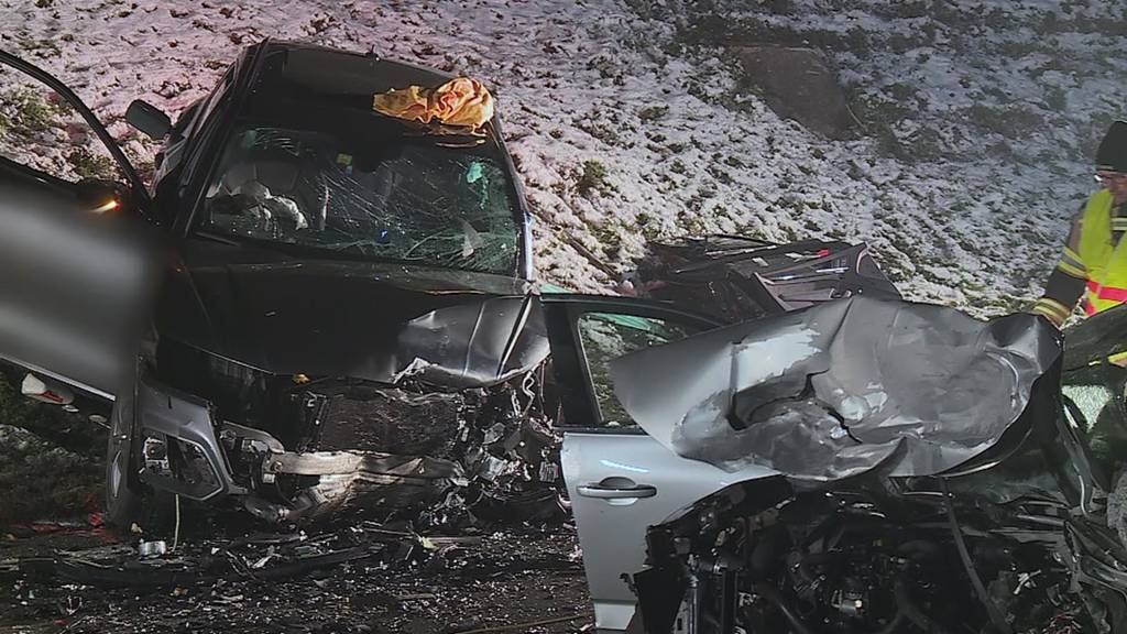 Fataler Crash auf A23