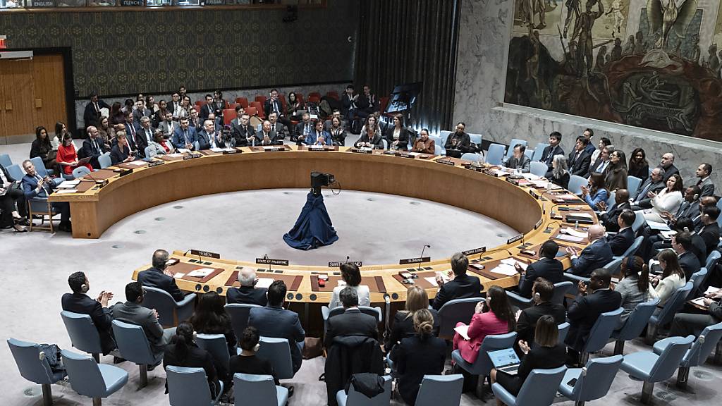 ARCHIV - Mitglieder des Sicherheitsrats der Vereinten Nationen applaudieren nach einer Abstimmung. Foto: Craig Ruttle/AP/dpa