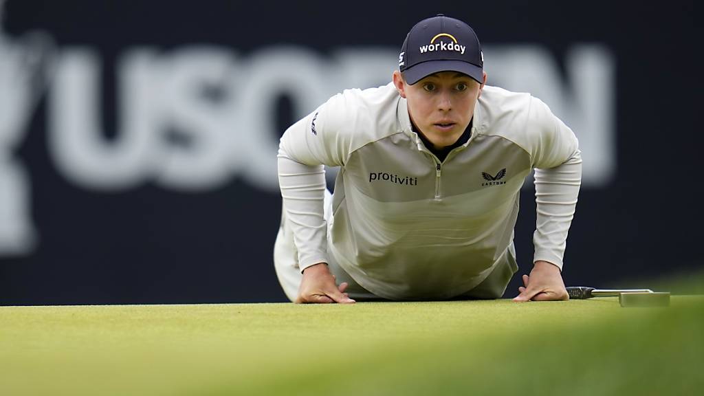 Matthew Fitzpatrick gewann im letzten Jahr das US Open