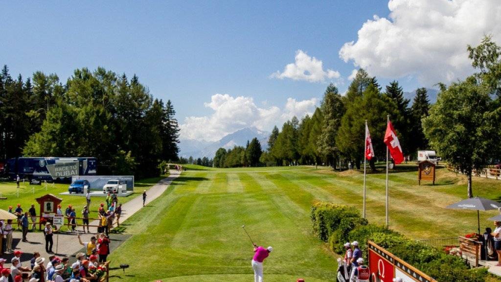 In Crans-Montana ist die Golfbegeisterung wieder gross