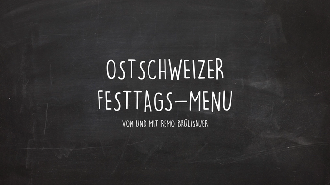 Festtags-Menü