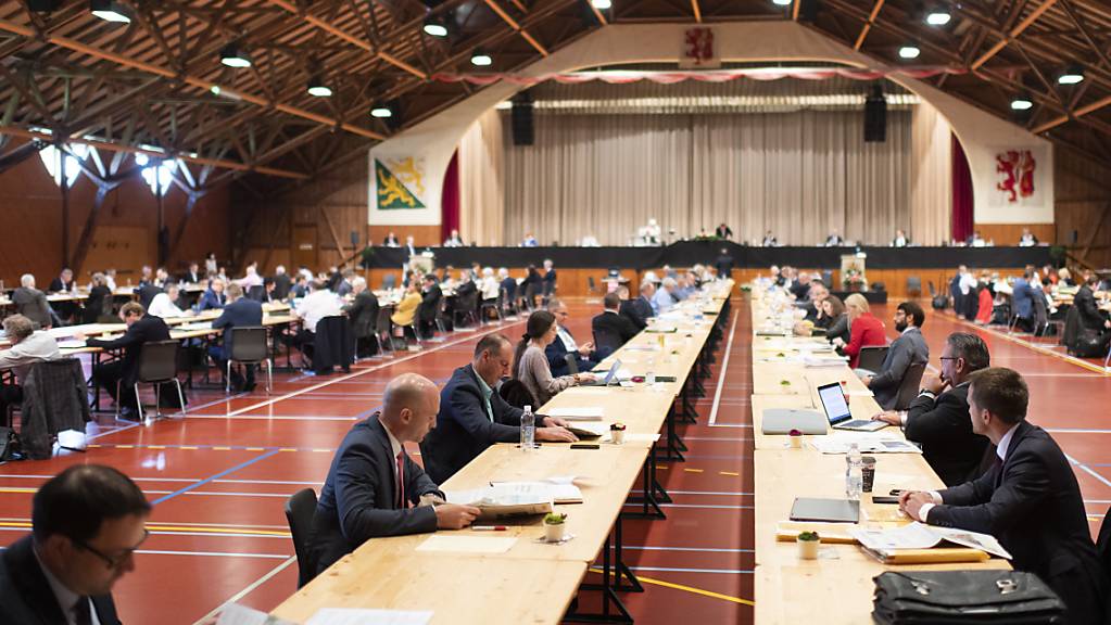 Der Grosse Rat tagt wegen der Pandemie weiterhin in der Festhalle Rüegerholz in Frauenfeld. (Archivbild)