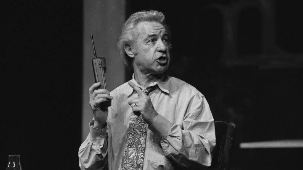 César Keiser bei einem Auftritt im Zürcher Schauspielhaus im Jahr 1993.