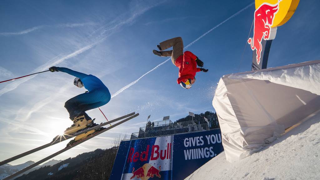 Freerunner bezwingt die Streif in Kitzbühel im Parcour-Stil