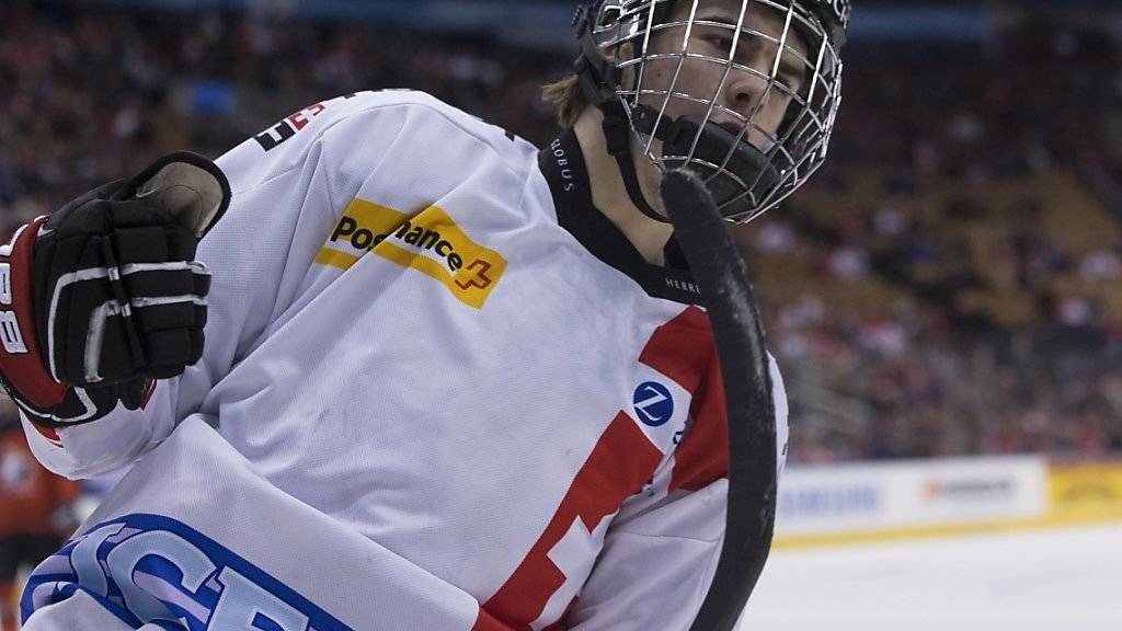 Nico Hischier gilt als Anwärter, als Nummer 1 im NHL-Draft gezogen zu werden