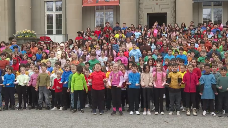 «Aufregend» und «Glücksgefühle»: Kleine Stars beim Videodreh fürs Kinderfestlied