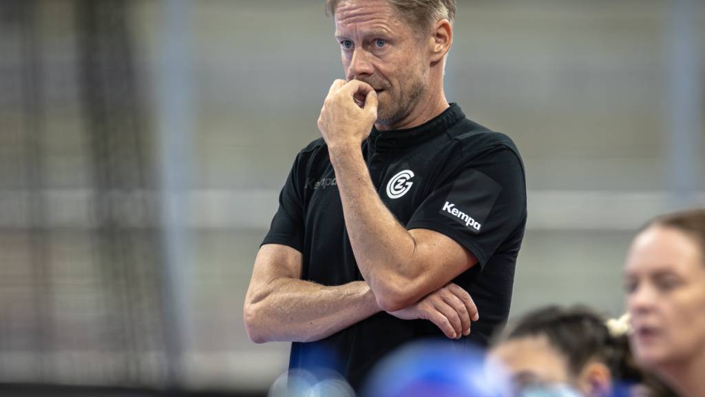 Trainer Kent Ballegaard führte die Frauen von GC Amicitia Zürich zum Cupsieg