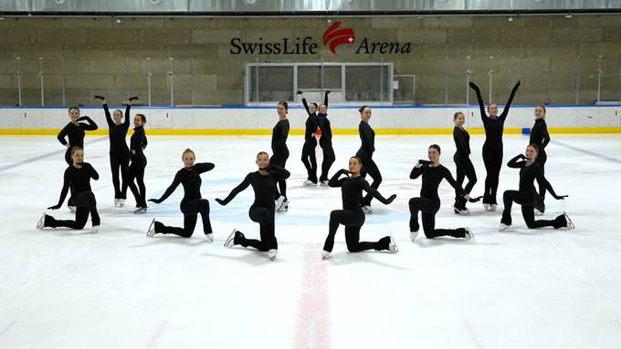 Synchron Eiskunstlauf mit Lieta Frehner
