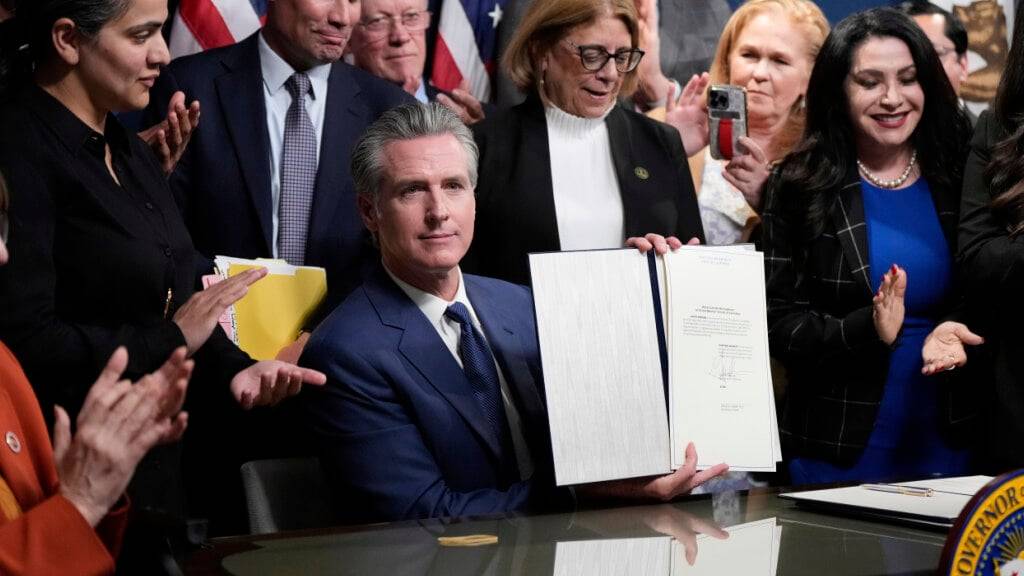 Kaliforniens Gouverneur Gavin Newsom. Foto: Godofredo A. Vásquez/AP/dpa