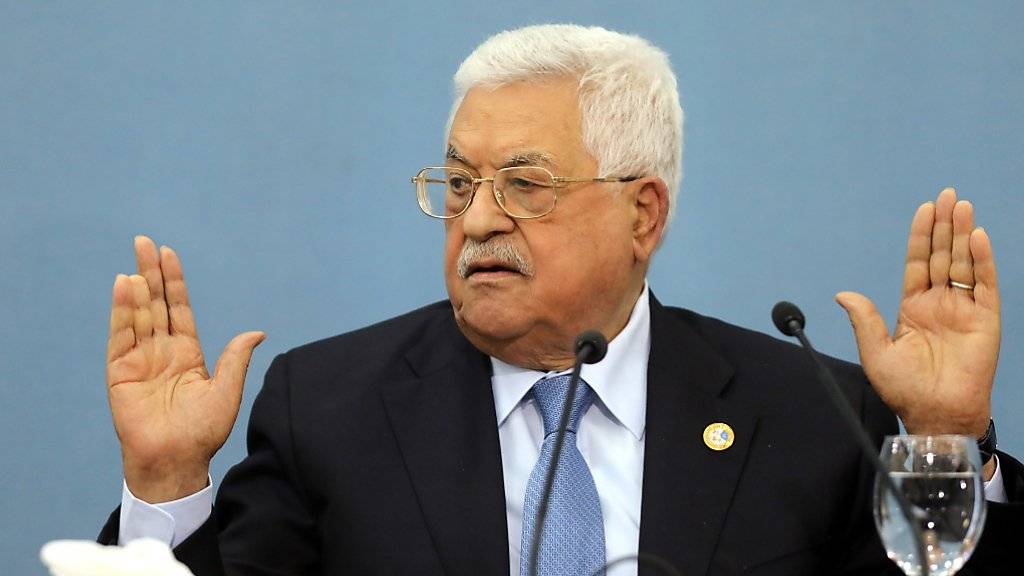 «Werden nicht Sklaven oder Diener der US-Regierung»: Palästinenserpräsident Mahmud Abbas.
