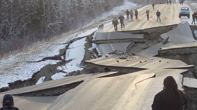 Zahlreiche Schaden Nach Erdbeben In Alaska Tele M1