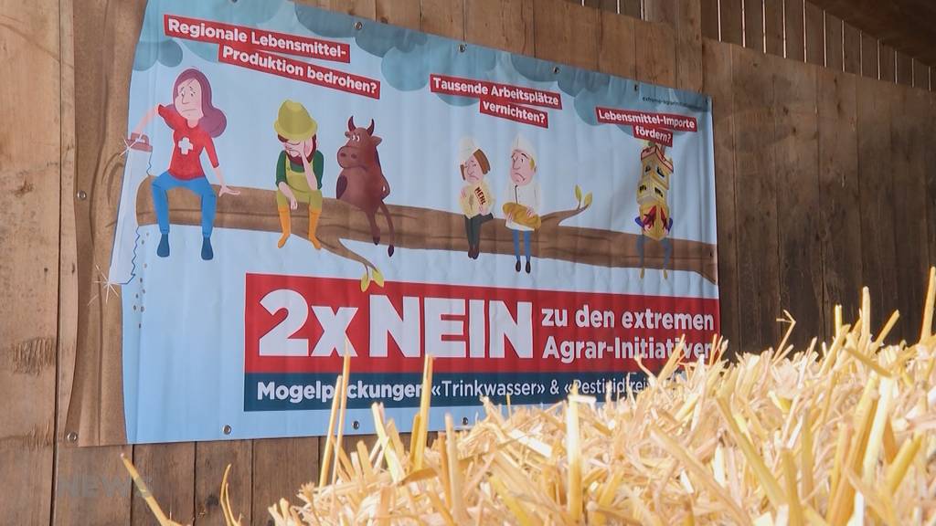 „Agrar-Initiativen sind existenzbedrohend“: Gegner wehren sich mit Händen und Füssen die Vorlagen